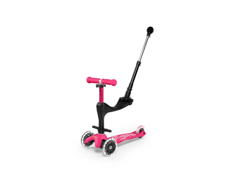 Mini Deluxe 3 in 1 Push LED Roze/Pink - Step Complete