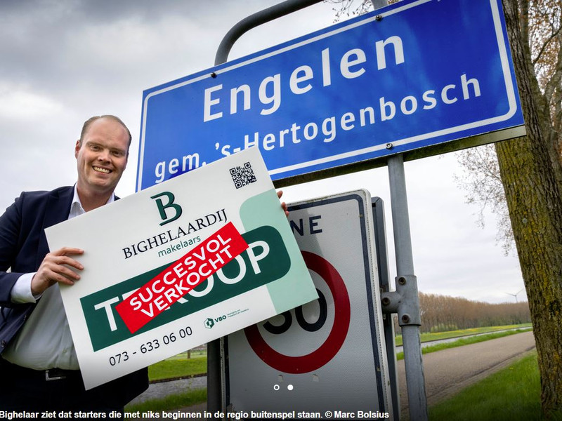 Ook in de dorpen rondom Den Bosch is de vraag naar huizen groot