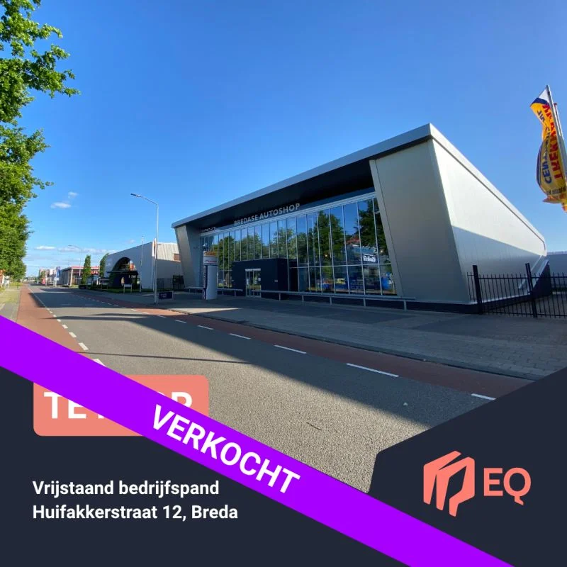 Knook koopt in off-market transactie bedrijfsgebouw Huifakkerstraat 12 te Breda
