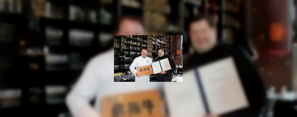 Chef Schilo van Coevorden ontvangt Japanse award