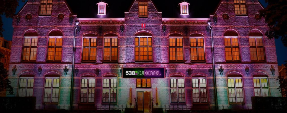 College Hotel wordt 538DJ Hotel tijdens Amsterdam Dance Event