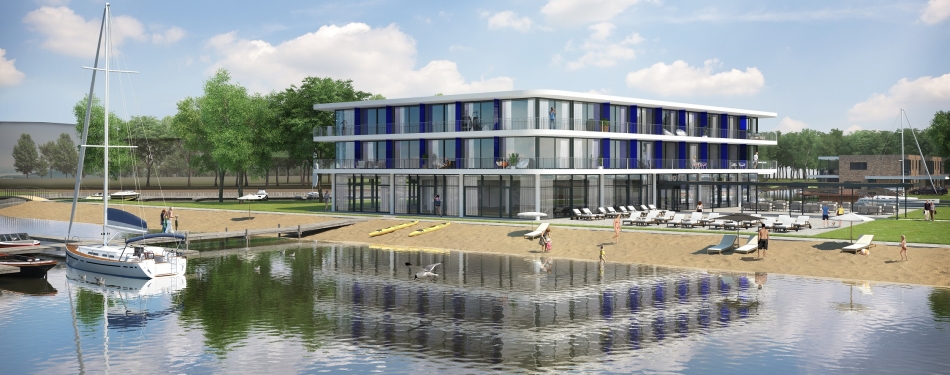 Fletcher bouwt hotel in Arnemuiden