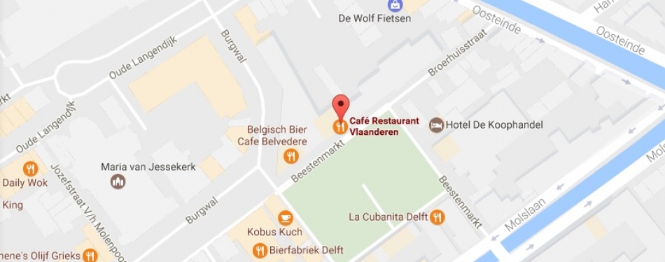 Café Restaurant Vlaanderen wordt 'Moeke Delft'
