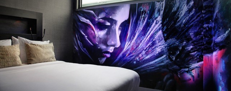 Exclusieve street art Art Rooms in hotel op de NDSM-werf