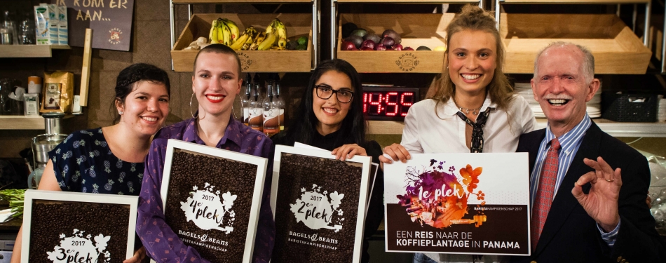 Sterke koffieskills in derde editie Bagels & Beans Baristakampioenschappen