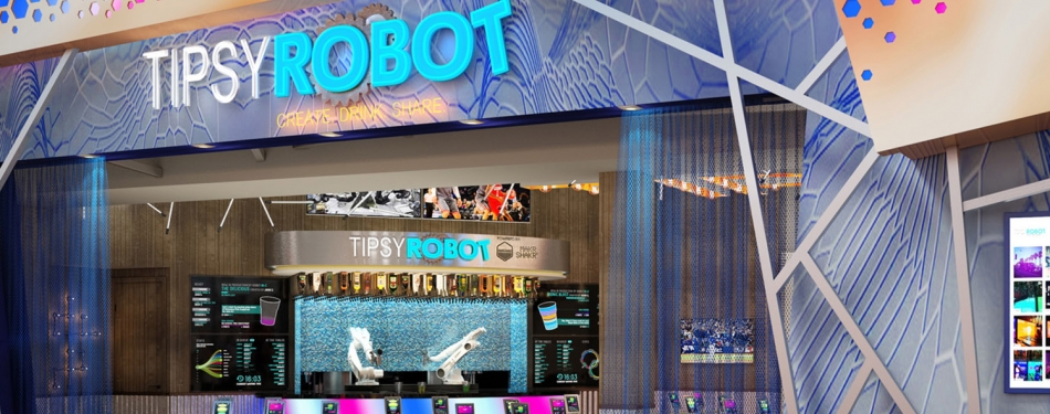 Deze bar heeft robots als personeel
