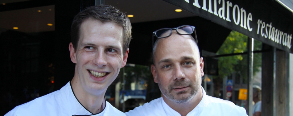 Chef Jan van Dobben mede-eigenaar van sterrenrestaurant Amarone Rotterdam
