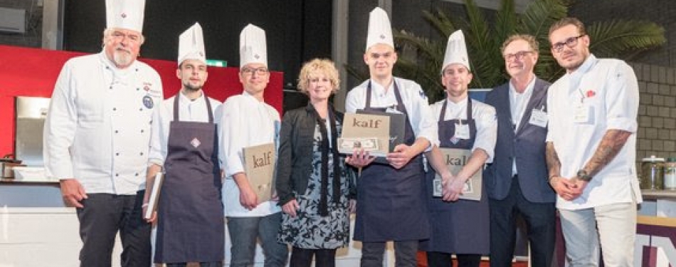 Rens Trommelen winnaar BBB - VanDrie Kalfsvlees kookwedstrijd