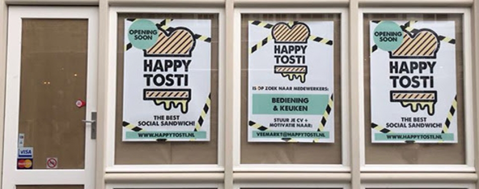 Happy Tosti opent vestiging in Breda