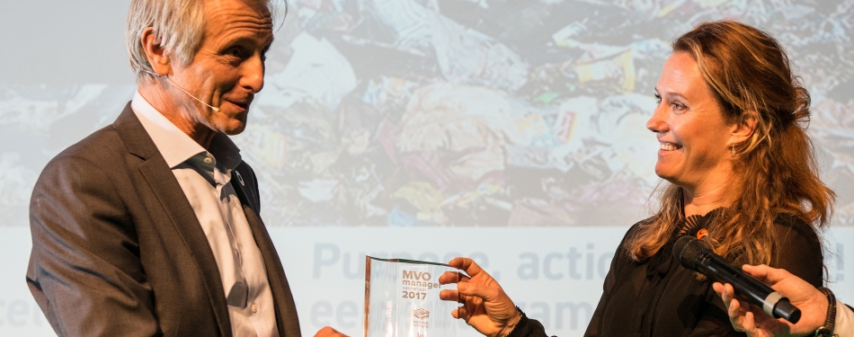 Tanja Roeleveld wint verkiezing 'MVO-manager van het jaar' 2017