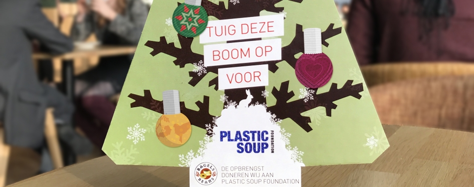 Bagels & Beans in actie voor Plastic Soup Foundation