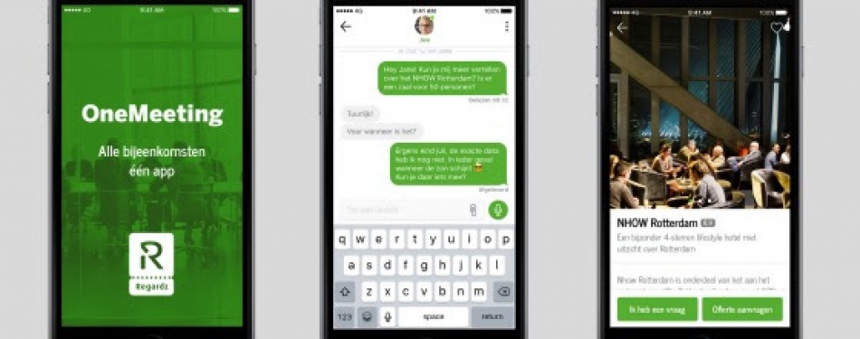 Regardz lanceert OneMeeting: alle bijeenkomsten één app