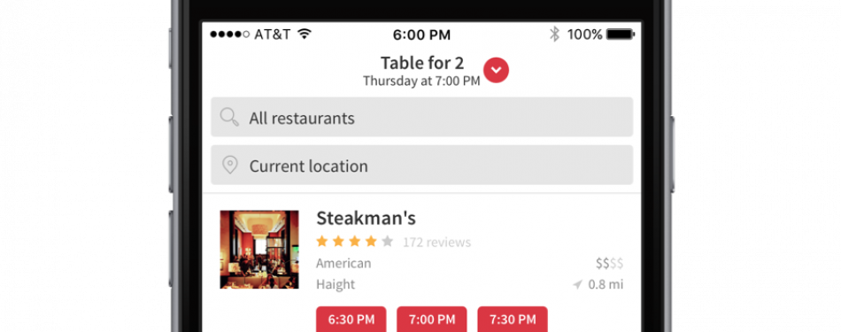 Mobiele app voor restaurantmanagers die niet in het restaurant zijn
