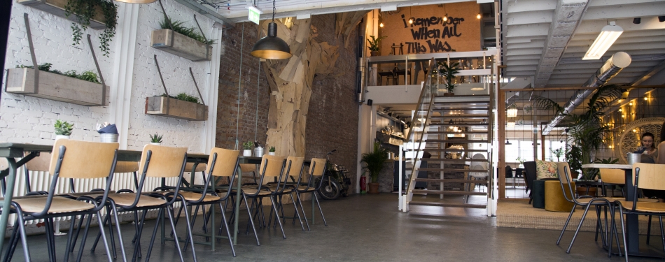 BACKYARD: plant based & vegan friendly restaurant in Rotterdam.