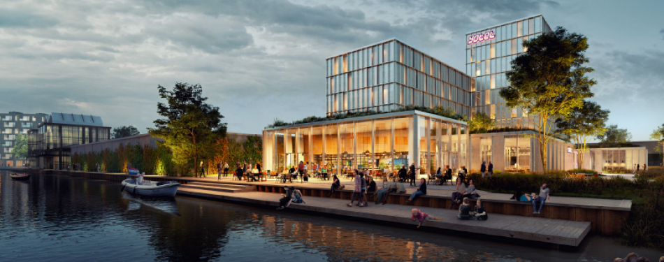 Being Development start de bouw van een duurzaam hotel in Amsterdam
