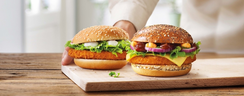 McDonald’s introduceert nieuwe Veggie burgers
