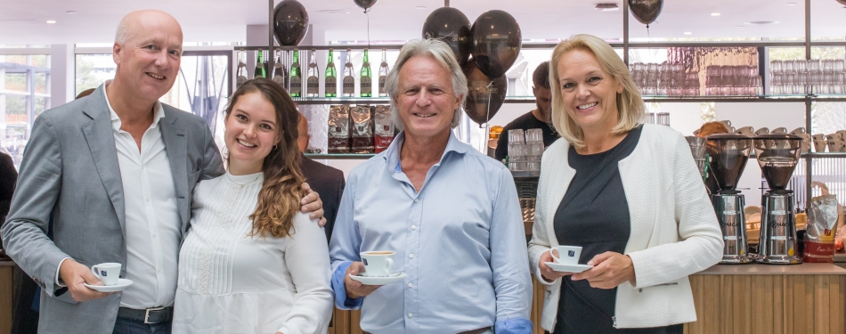 'de koffiesalon' vandaag officieel geopend in World Trade Center Rotterdam