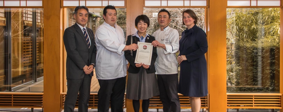 Japanse restaurants in Hotel Okura ontvangen primeur uit Japan