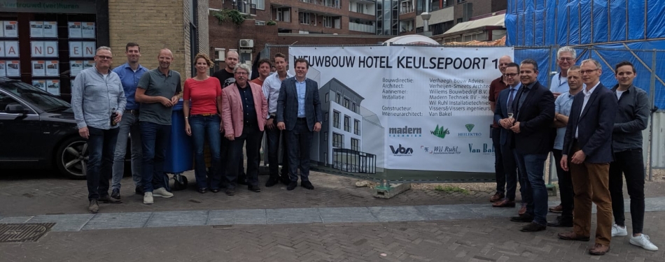 Bouw nieuw driesterrenhotel in Venlo gestart