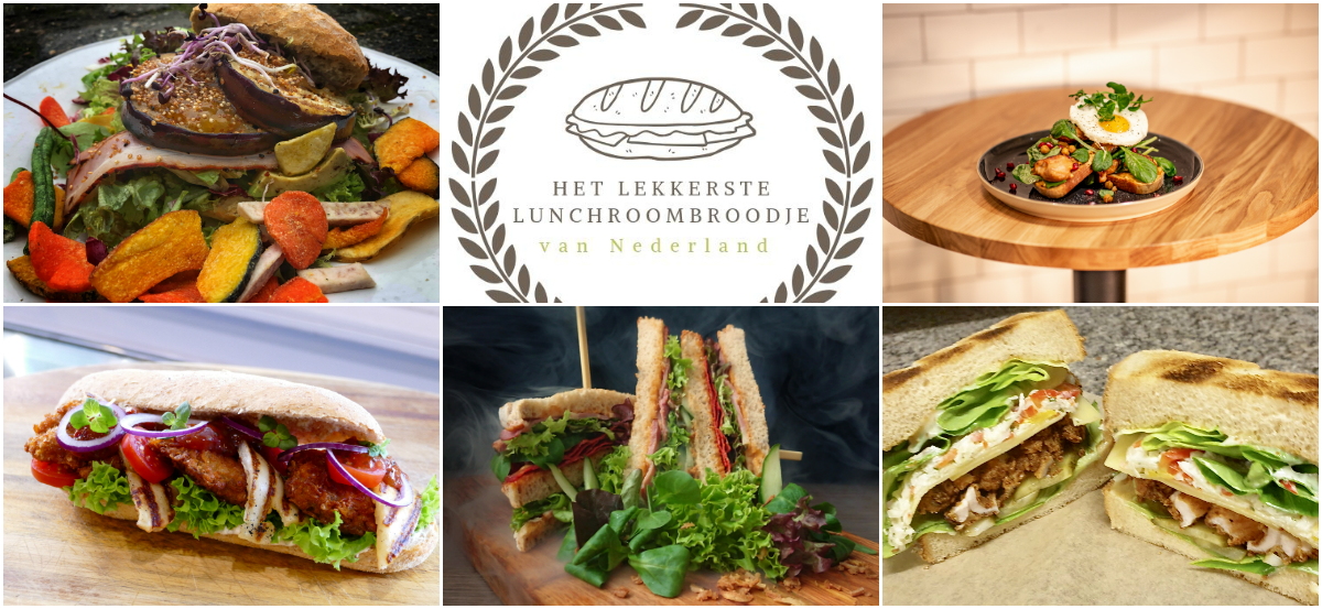 Dit zijn de vijf finalisten voor de award voor het Lekkerste Lunchroombroodje van Nederland