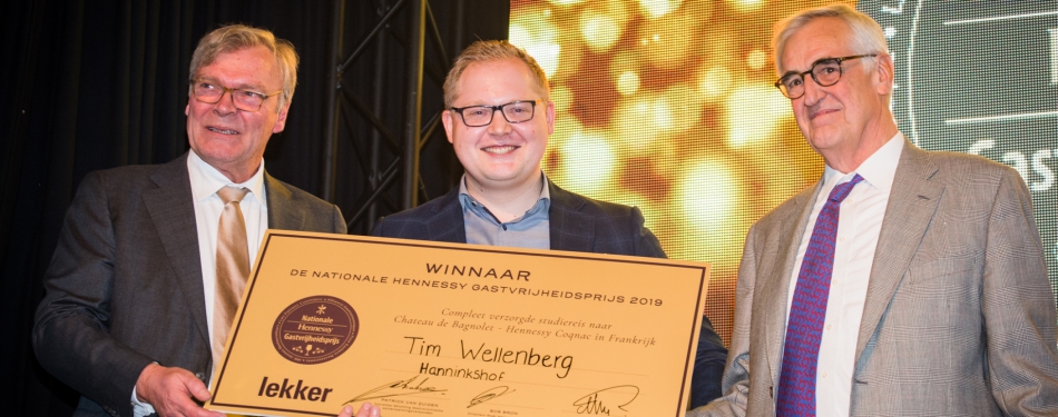 Tim Welllenberg is de beste jonge gastheer van Nederland