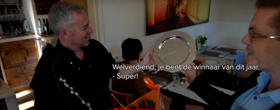 Video: uitreiking award Lekkerste Lunchroombroodje van Nederland
