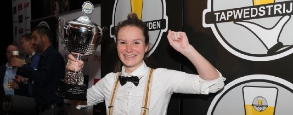 Amber Ott is de beste biertapper van Nederland