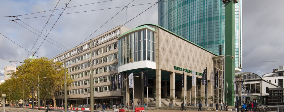 World Trade Center Rotterdam: kantoorruimtes worden hotel met 168 kamers