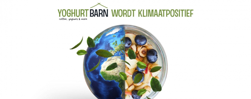 Yoghurt Barn wordt klimaatpositief en zet nieuwe standaard in duurzame horeca