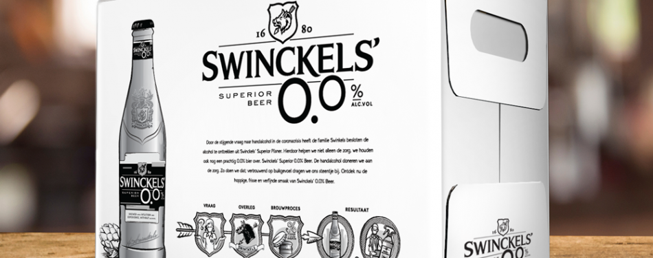 Swinkels Family Brewers komt versneld met Swinckels’ 0.0%