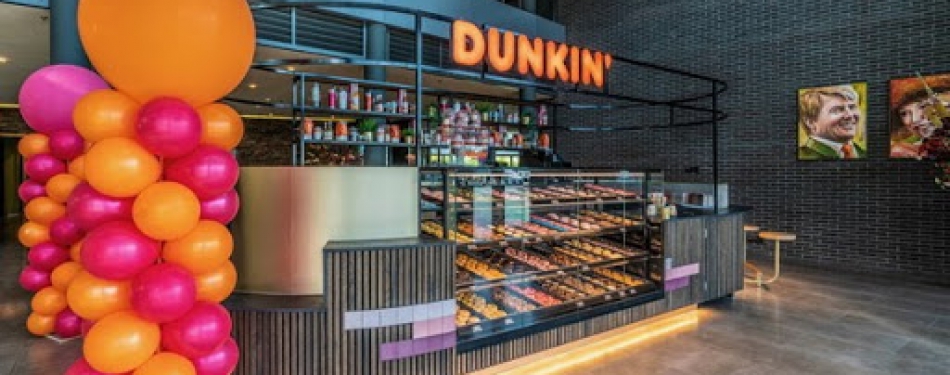 Dunkin’ opent nieuwe vestigingen in Van der Valk hotels