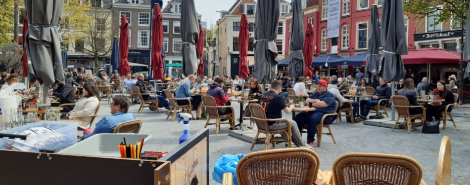 De top 10 steden in Nederland met de meeste eetgelegenheden in de buitenlucht