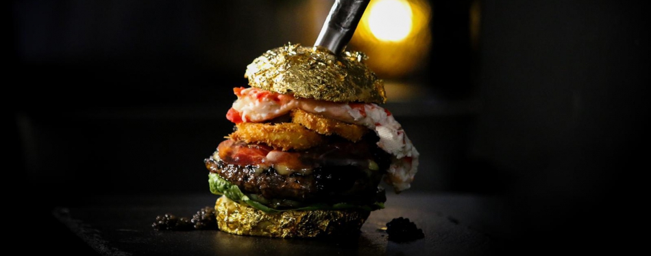 Belegd met bladgoud: de duurste hamburger ter wereld