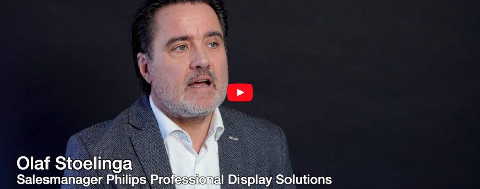 Video: Olaf Stoelinga van Philips Professional Displays Solutions over moderne eisen van displays in de hotellerie