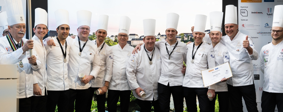 Nederlands Culinary Team wint twee medailles op Culinary World Cup in Luxemburg