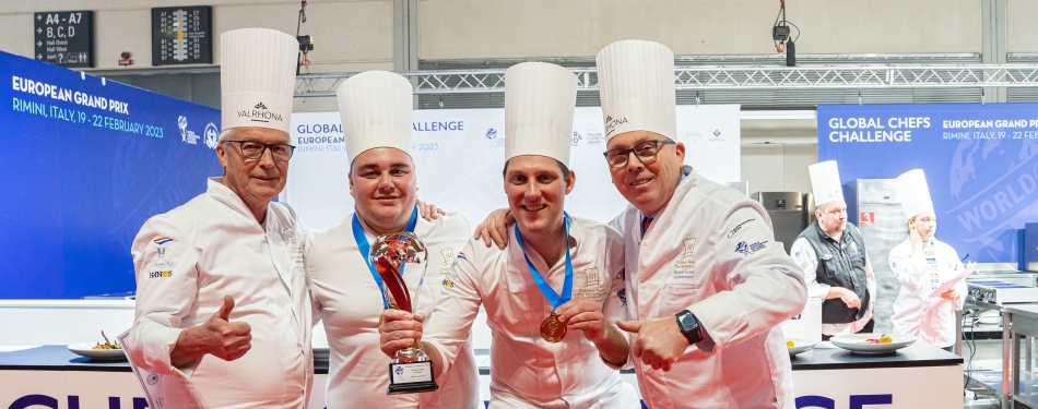 Nederland plaatst zich voor finale Global Chefs Challenge in Singapore 2024