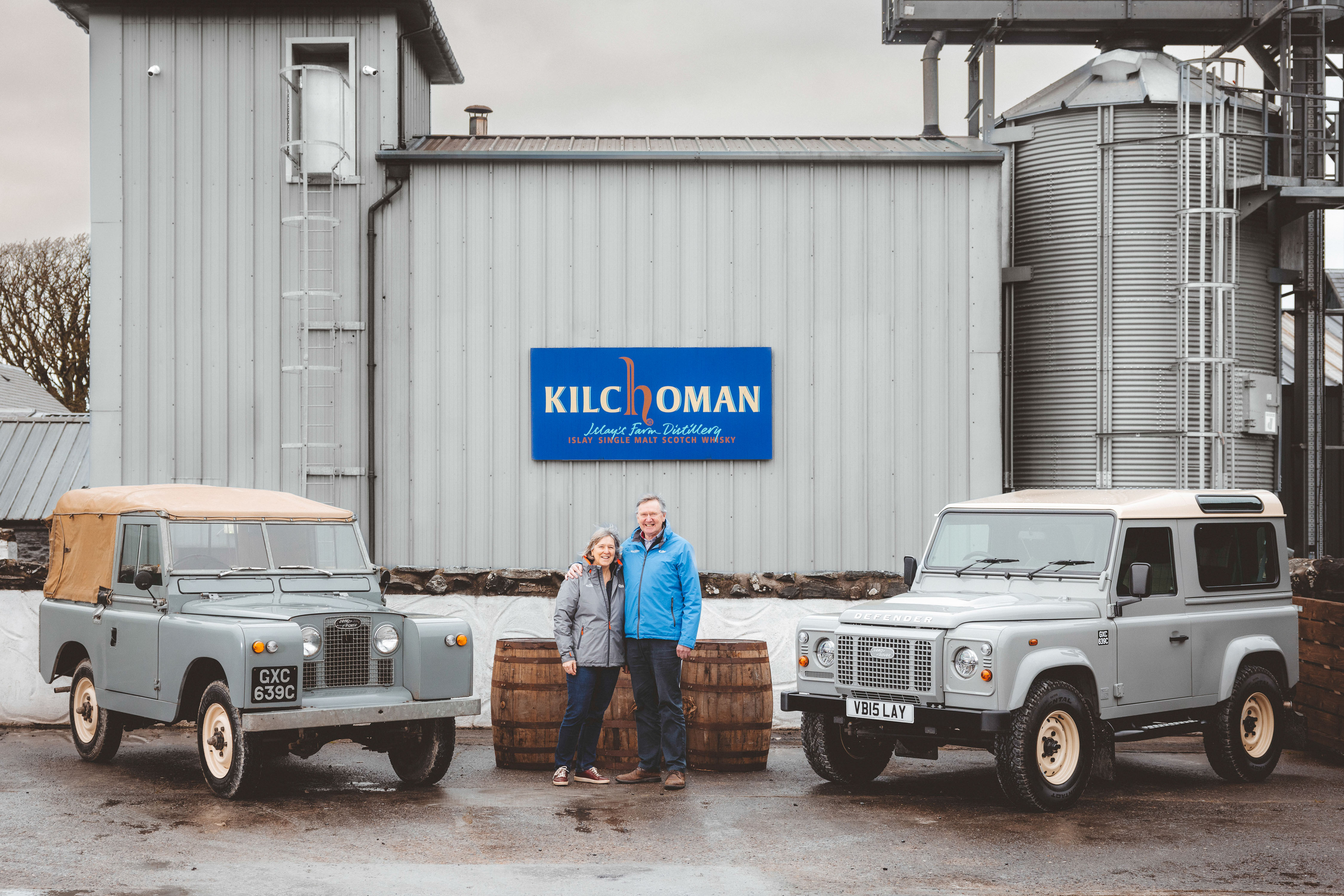 Land Rover en Kilchoman Distillery slaan handen ineen
