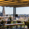 Rooftopbar Blou op Hotel Haarhuis komende periode als private eventlocatie te huur