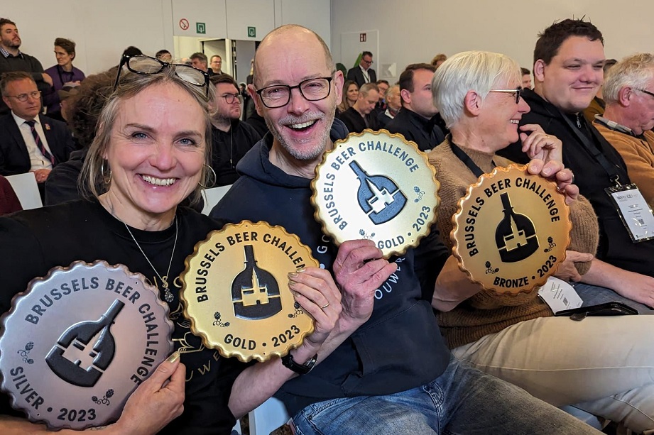 Gooische Bierbrouwerij wint vijf internationale prijzen op Brussels Beer Challenge