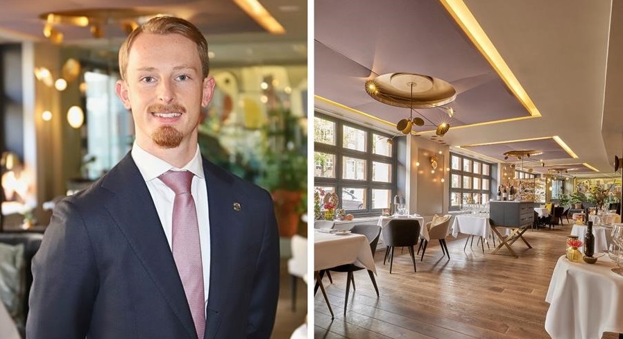 Daan Halle nieuwe Maître van restaurant Bridges Amsterdam in Sofitel Legend The Grand