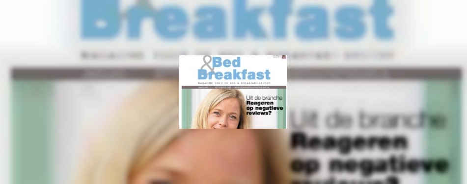 Leestip: de nieuwe Bed & Breakfast