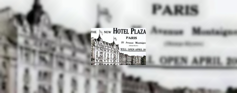 Plaza Athénée viert een eeuw hotellerie