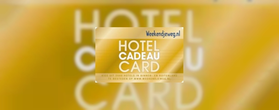Hotel Cadeau Card nu ook bij Primera 