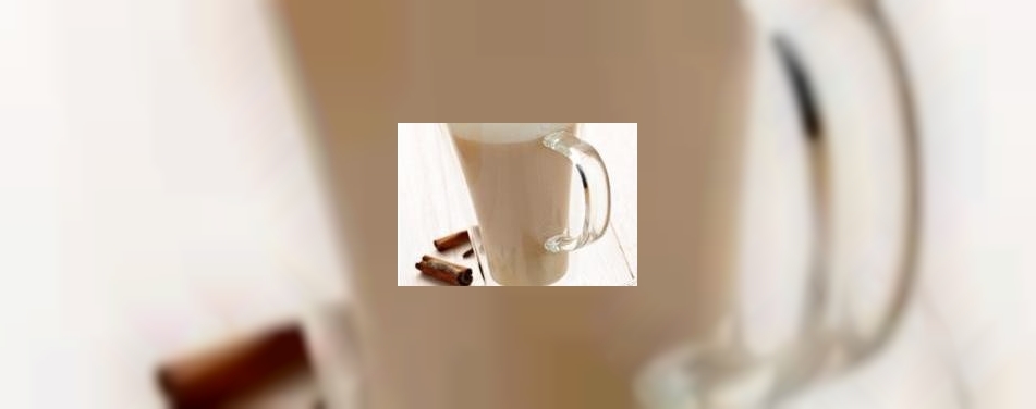 Alternatief voor koffie Chai Tea Latte 