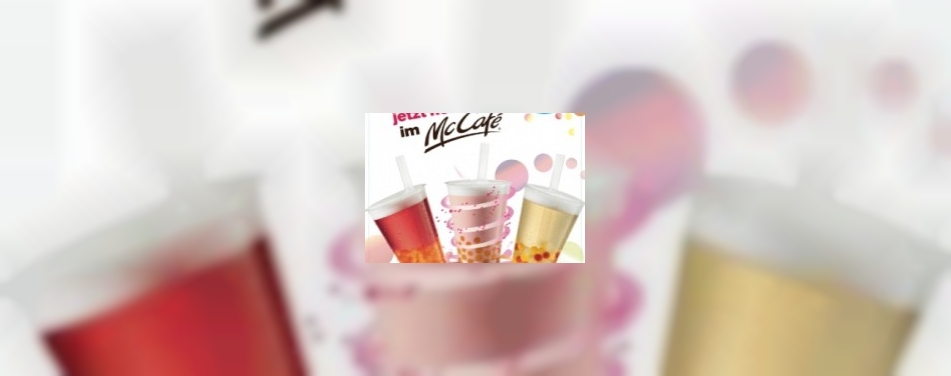 McDonald's start met bubble tea