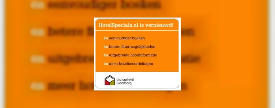 Nieuwe jas voor HotelSpecials.nl