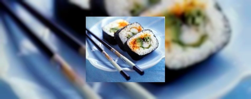 Sushi maakt sterke opmars door