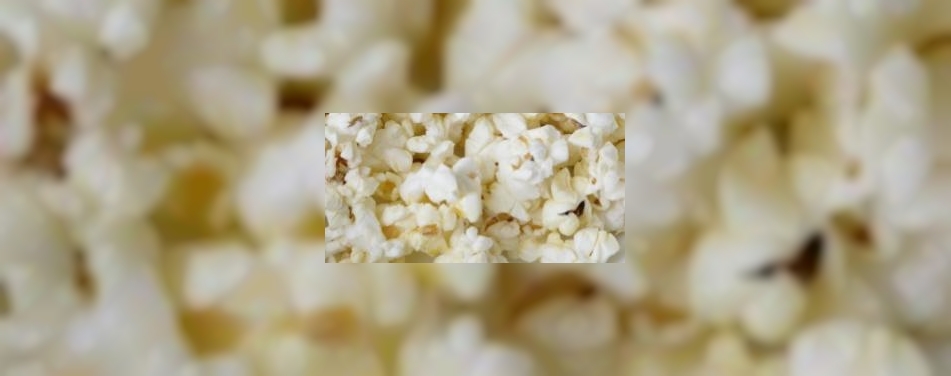 Popcorn gezonder dan groente