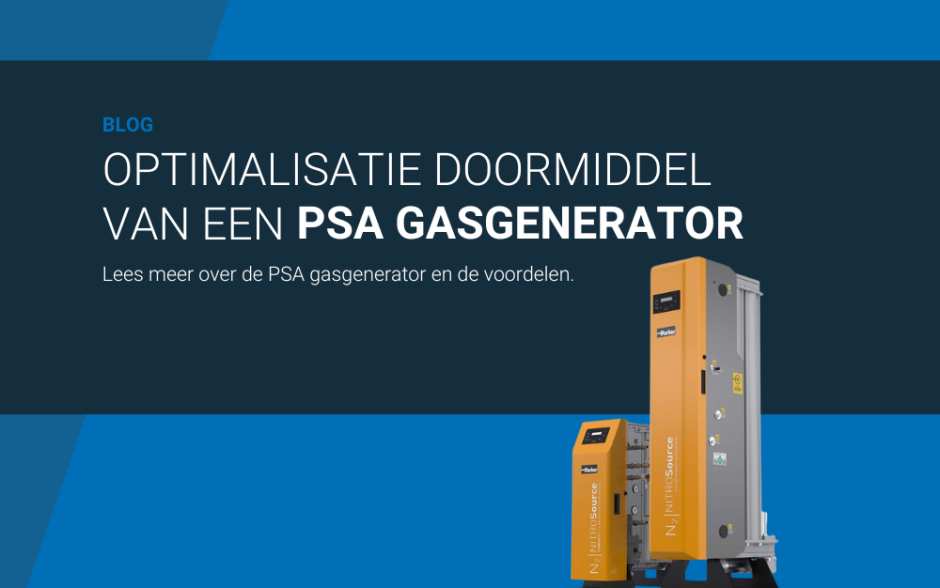 Optimalisatie doormiddel van een PSA gasgenerator