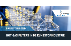 Hot gas filters kunststofindustrie
